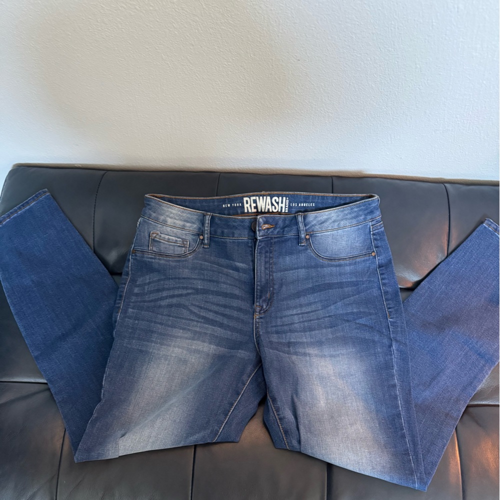 Rewash Dark Blue Denim Jeans